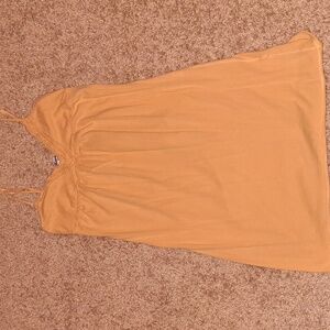 Urban Behavior Yellow Camisole Dress
